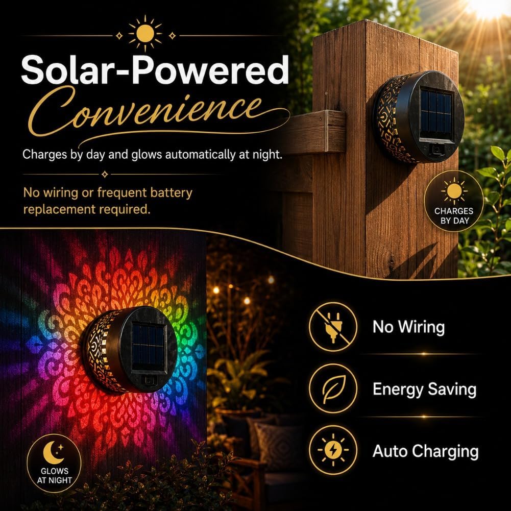 Blizbay - Solar Mandala Projector
